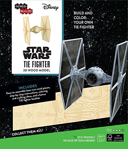 9781682980286: IncrediBuilds: Star Wars: Tie Fighter 3D Wood Model
