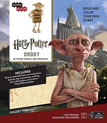 Stock image for IncrediBuilds: Harry Potter: Dobby 3D Wood Model and Booklet for sale by Book Outpost