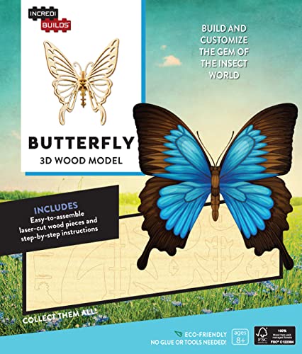 Beispielbild fr IncrediBuilds: Butterfly 3D Wood Model zum Verkauf von Book Outpost