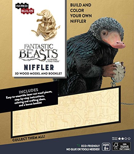 Imagen de archivo de IncrediBuilds: Fantastic Beasts and Where to Find Them: Niffler 3D Wood Model and Booklet a la venta por Book Outpost