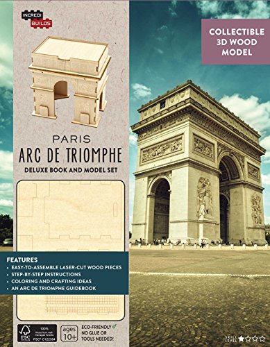 Imagen de archivo de IncrediBuilds: Paris: Arc de Triomphe Deluxe Model and Book Set a la venta por Book Outpost