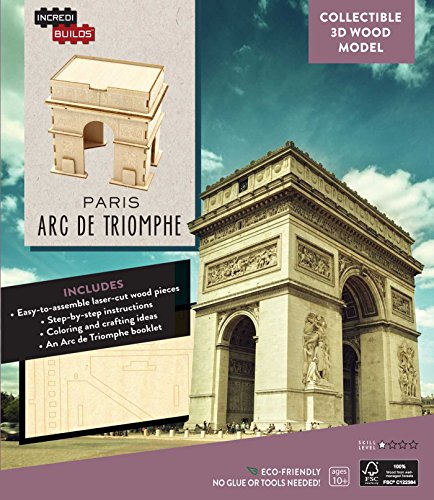 Imagen de archivo de IncrediBuilds: Paris: Arc de Triomphe 3D Wood Model a la venta por Books From California