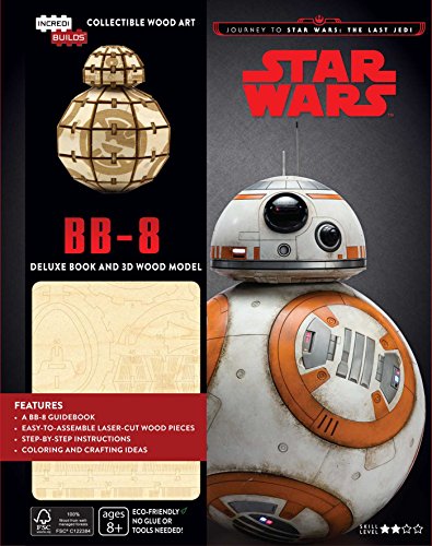 Imagen de archivo de IncrediBuilds: Journey to Star Wars: The Last Jedi: BB-8 Deluxe Book and Model Set: An Inside Look at the Intrepid Little Astromech Droid . Wars: Journey to Star Wars: The Last Jedi) a la venta por SecondSale