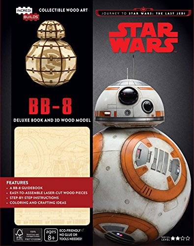 Stock image for IncrediBuilds: Journey to Star Wars: The Last Jedi: BB-8 Deluxe Book and Model Set: An Inside Look at the Intrepid Little Astromech Droid . Wars: Journey to Star Wars: The Last Jedi) for sale by SecondSale