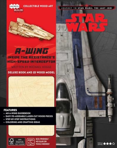 Beispielbild fr Incredibuilds: Journey to Star Wars: The Last Jedi: A-Wing Deluxe Book and Model Set: Inside the Resistance's High-Speed Interceptor zum Verkauf von ThriftBooks-Dallas