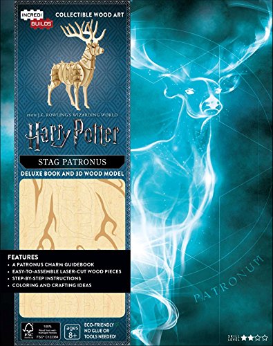 IncrediBuilds: Harry Potter: Stag Patronus Deluxe Book and Model Set - Revenson, Jody