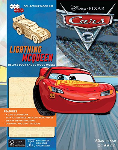 Beispielbild fr IncrediBuilds: Disney Pixar Cars 3: Lightning McQueen Deluxe Book and Model Set zum Verkauf von Book Outpost