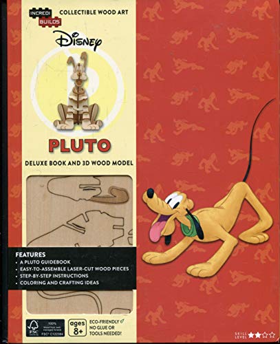 Imagen de archivo de IncrediBuilds: Disney: Pluto Deluxe Book and Model Set a la venta por BooksRun