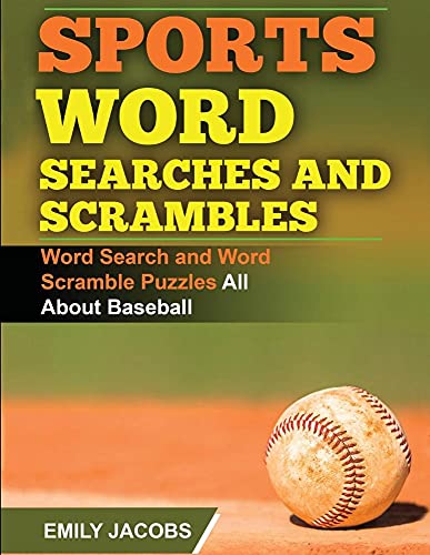 9781683050544: Sports Word Searches and Scrambles - Baseball