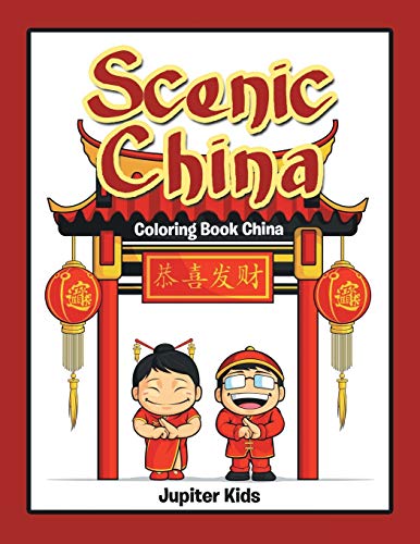 Stock image for Scenic China: Coloring Book China for sale by ThriftBooks-Atlanta