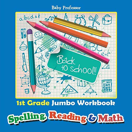 9781683055570: 1st Grade Jumbo Workbook Spelling, Reading & Math
