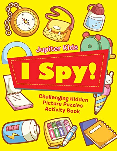 Beispielbild fr I Spy! Challenging Hidden Picture Puzzles Activity Book zum Verkauf von HPB-Ruby