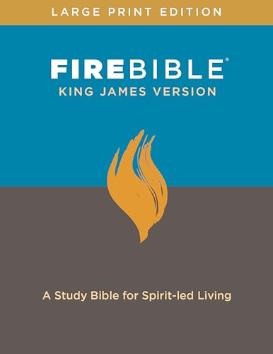 Beispielbild fr FIRE BIBLE, KING JAMES VERSION, LARGE PR: A Study Bible for Spirit-led Living zum Verkauf von THE SAINT BOOKSTORE