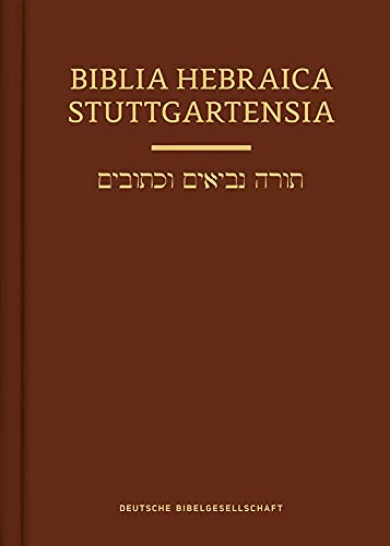 Stock image for Biblia Hebraica Stuttgartensia 2020 Compact Hardcover (Hardcover): 2020 Compact Hardcover Edition (Hebrew Edition) for sale by Indiana Book Company