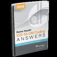 Stock image for Home Health ICD-10-CM Coding Answers 2018 for sale by HPB-Red