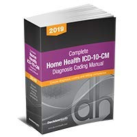 Stock image for Complete Home Health ICD-10-CM Diagnosis Coding Manual, 2019 for sale by HPB-Red