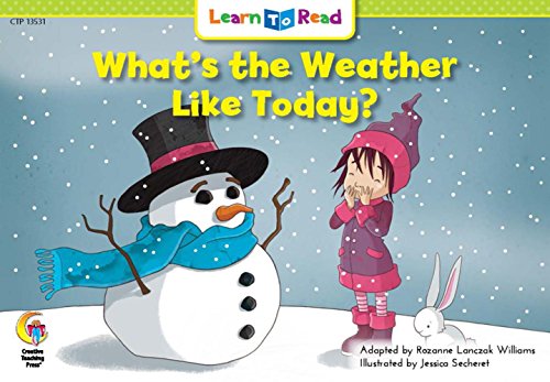 Beispielbild fr What's the Weather Like Today? (Learn to Read) zum Verkauf von Wonder Book