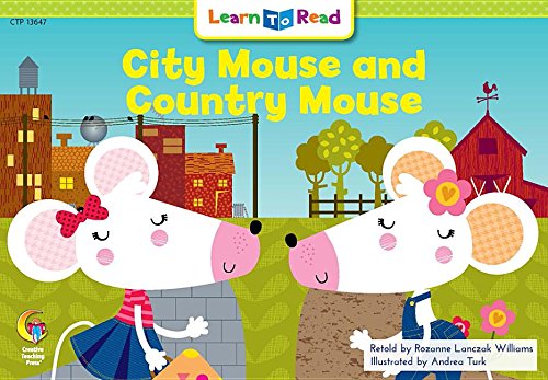 Stock image for City Mouse and Country Mouse (Learn to Read) for sale by Wonder Book