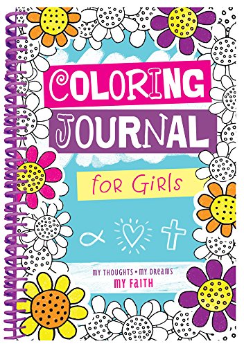 9781683221951: Coloring Journal for Girls: My Thoughts, My Dreams, My Faith