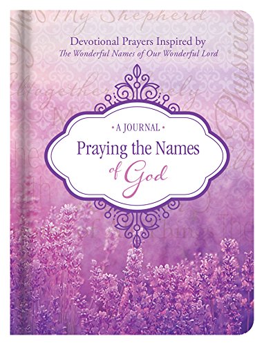 Stock image for Praying the Names of God Journal: Devotional Prayers Inspired by The Wonderful Names of Our Wonderful Lord for sale by SecondSale