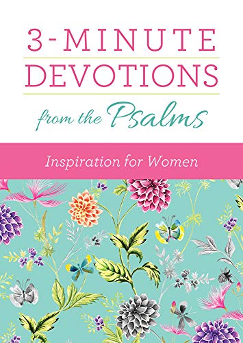 Stock image for 3-Minute Devotions from the Psalms: Inspiration for Women for sale by Jenson Books Inc