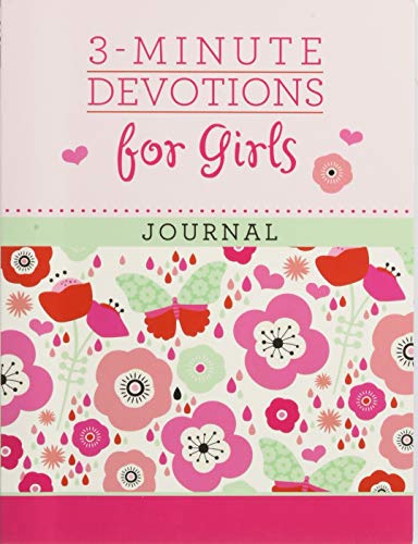 Imagen de archivo de 3-Minute Devotions for Girls Journal a la venta por Better World Books