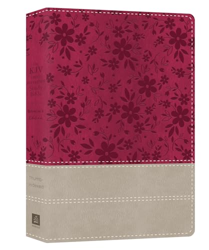 9781683224730: The KJV Cross Reference Study Bible: King James Version, Floral Berry, Women's Edition