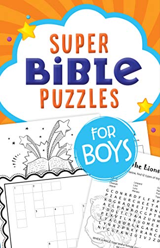 Beispielbild fr Super Bible Puzzles for Boys zum Verkauf von WorldofBooks