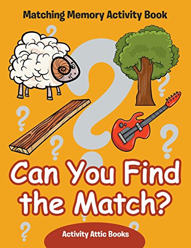 Imagen de archivo de Can You Find the Match? Matching Memory Activity Book a la venta por PlumCircle