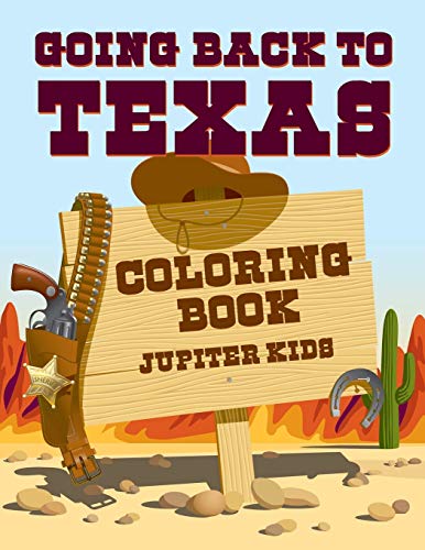 Beispielbild fr Going Back to Texas Coloring Book zum Verkauf von Buchpark