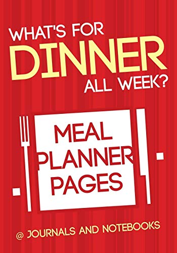 Stock image for What's for Dinner All Week? Meal Planner Pages for sale by Chiron Media
