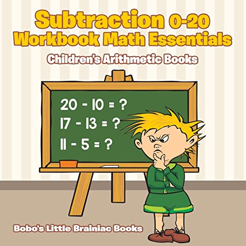 Stock image for Subtraction 0-20 Workbook Math Essentials | Children's Arithmetic Books for sale by Lucky's Textbooks