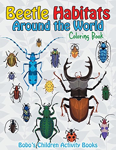 Stock image for Beetle Habitats Around the World Coloring Book for sale by Revaluation Books