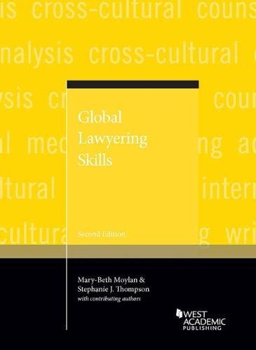 Imagen de archivo de Global Lawyering Skills (Coursebook) a la venta por BooksRun