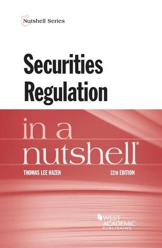 Beispielbild fr Securities Regulation in a Nutshell zum Verkauf von Better World Books