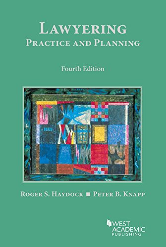Stock image for Lawyering Practice and Planning Coursebook for sale by PBShop.store US