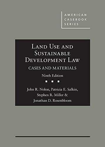 9781683284079: Land Use and Sustainable Development Law, Cases and Materials (American Casebook Series)