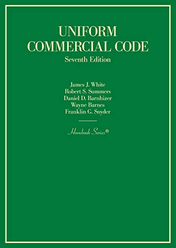 Stock image for Uniform Commercial Code (Hornbooks) for sale by Book Deals