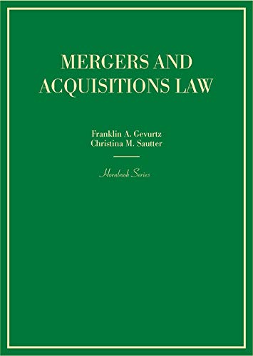 Stock image for Mergers and Acquisitions Law (Hornbooks) for sale by GF Books, Inc.