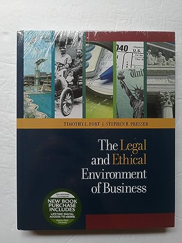 Stock image for The Legal and Ethical Environment of Business (Higher Education Coursebook) for sale by Goodwill Books