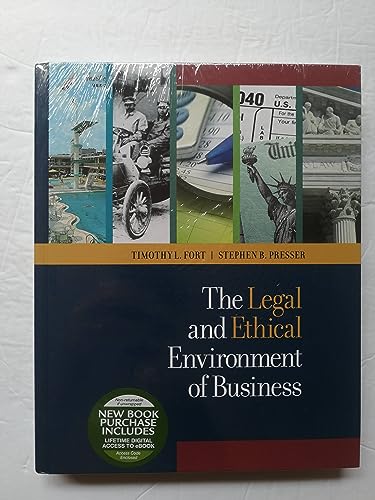 Stock image for The Legal and Ethical Environment of Business for sale by ThriftBooks-Dallas