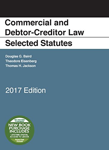 9781683286257: Commercial and Debtor-Creditor Law Selected Statutes: 2017 Edition