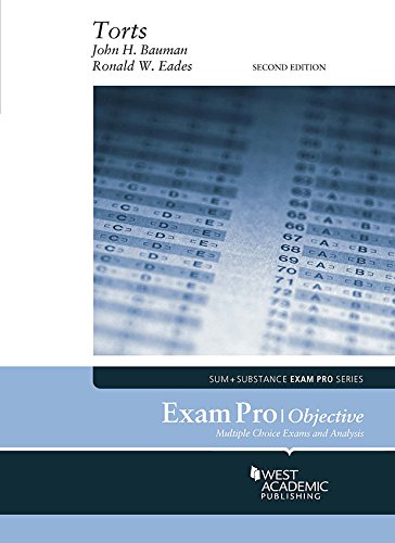 9781683287933: Exam Pro on Torts (Objective) (Exam Pro Series)