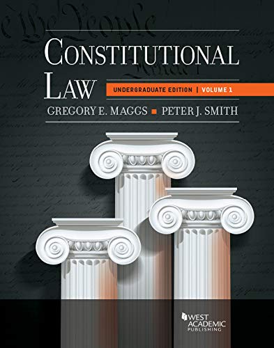 Beispielbild fr Constitutional Law: Undergraduate Edition, Volume 1 (Higher Education Coursebook) zum Verkauf von BooksRun