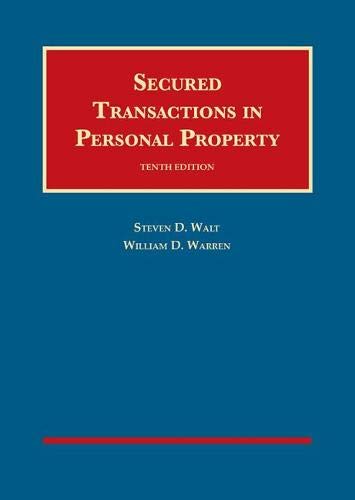 Stock image for Secured Transactions in Personal Property (University Casebook Series) for sale by BooksRun