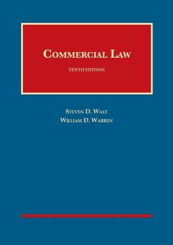 Stock image for Commercial Law (University Casebook Series) for sale by BooksRun