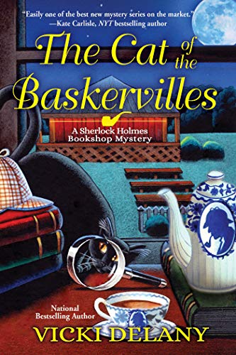 Beispielbild fr The Cat of the Baskervilles: A Sherlock Holmes Bookshop Mystery zum Verkauf von BooksRun