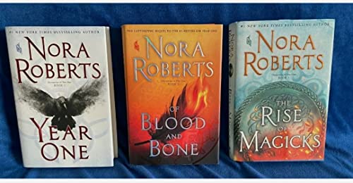 Imagen de archivo de Chronicles of The One Series 3 Books Collection Set By Nora Roberts (Year One, Of Blood and Bone, The Rise of Magicks) a la venta por The Book Garden