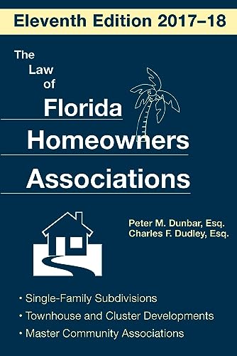 Beispielbild fr The Law of Florida Homeowners Association zum Verkauf von Better World Books