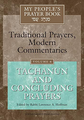 9781683362142: My People's Prayer Book Vol 6: Tachanun and Concluding Prayers